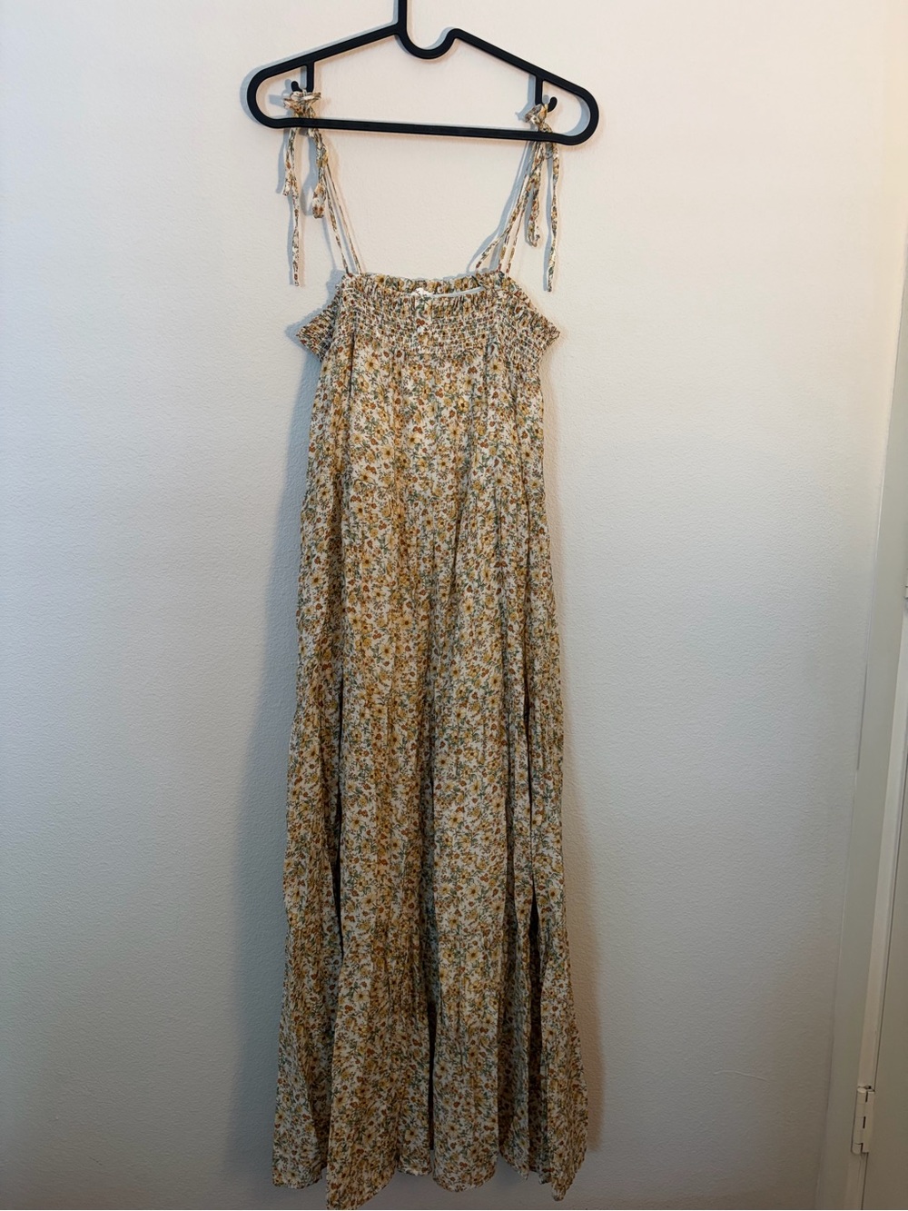 By The River Floral Strappy Maxi Sundress